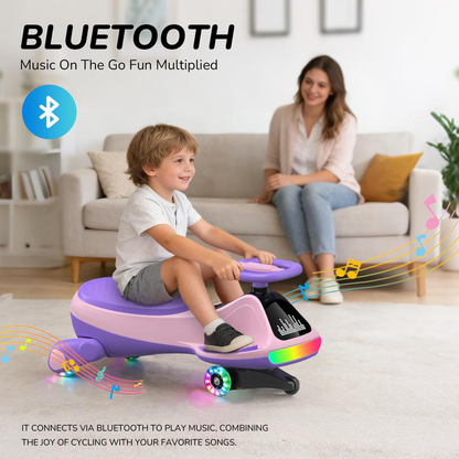 Electric Light-Up Kids Drift Ride