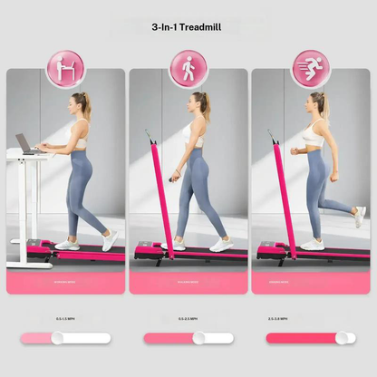 Compact Incline Home Walking Treadmill