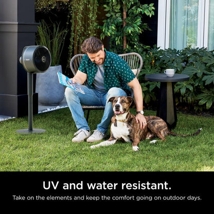 Cordless Breeze Stand Desk Fan