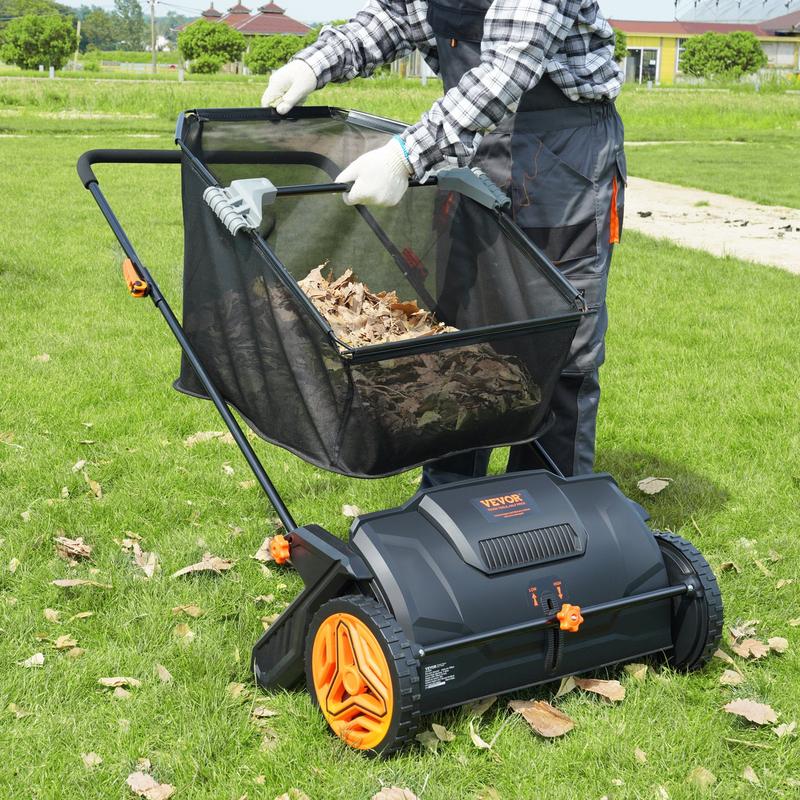 Push Yard Leaf Collection Sweeper