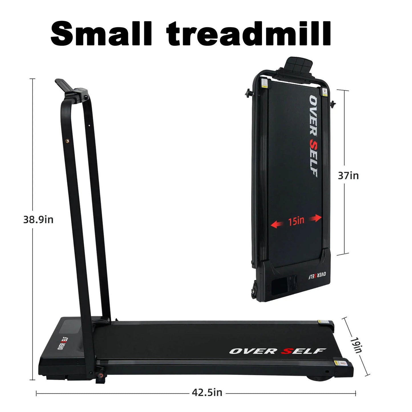 Foldable Dual Mode Walking Treadmill