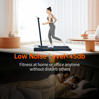 Foldable Dual Mode Walking Treadmill