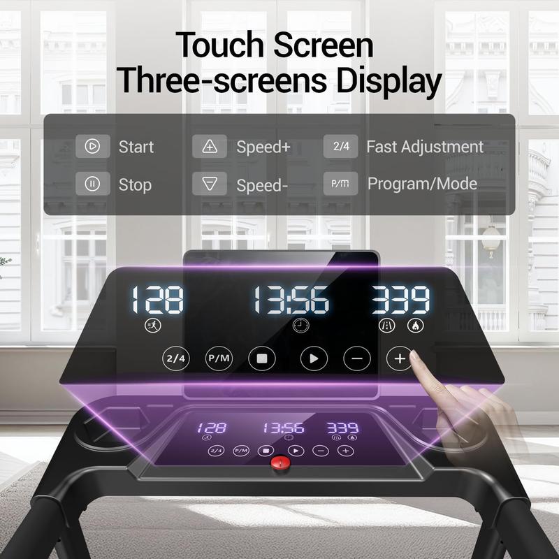 High-Capacity Incline Home Treadmill