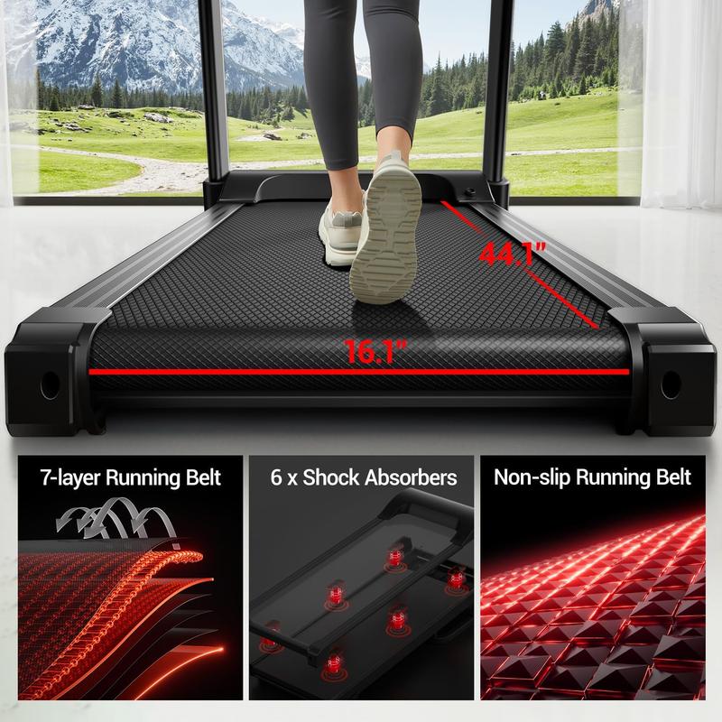 High-Capacity Incline Home Treadmill