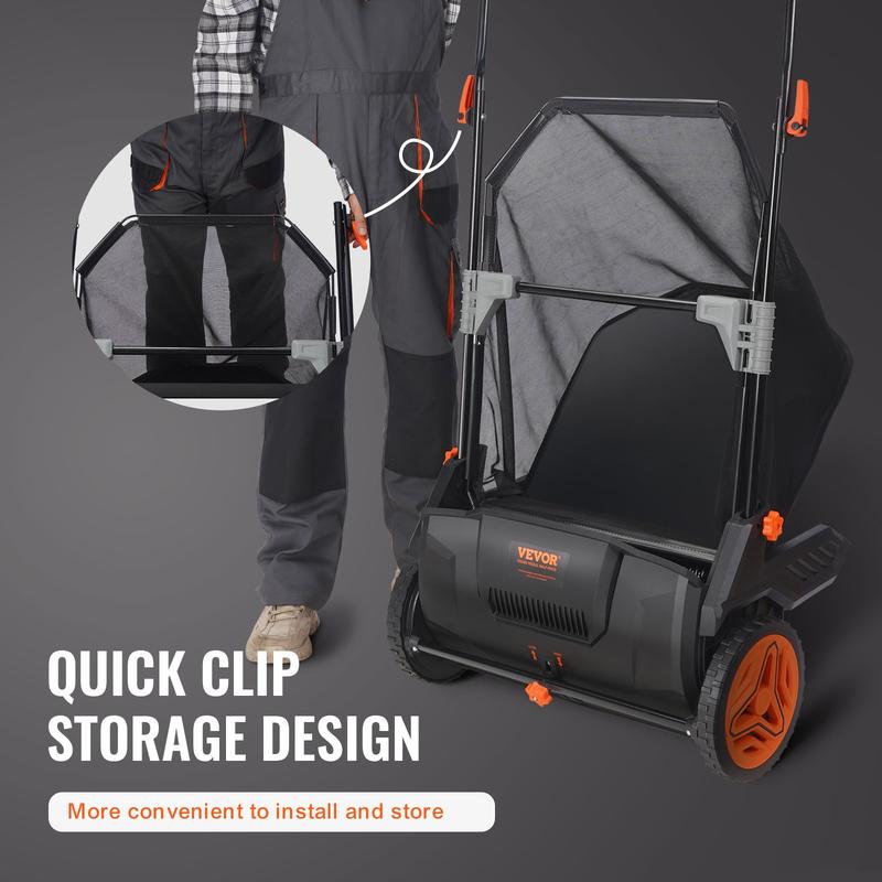 Push Yard Leaf Collection Sweeper