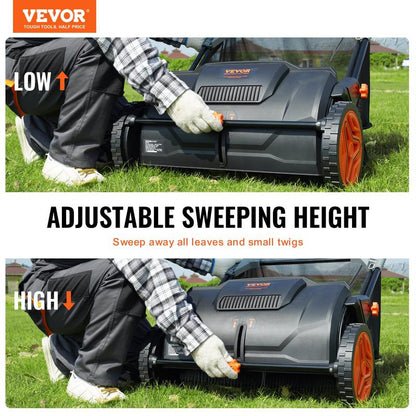 Push Yard Leaf Collection Sweeper