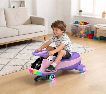 Electric Light-Up Kids Drift Ride