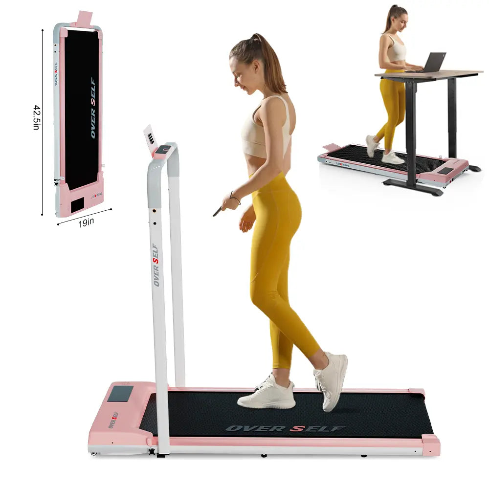Foldable Dual Mode Walking Treadmill