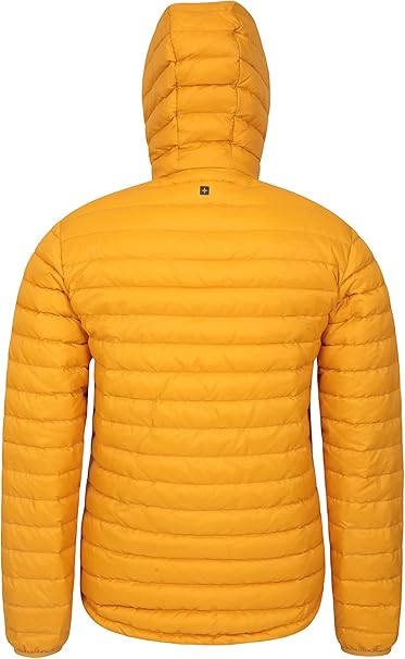 Mens Down Padded Jacket - Water Resistant Puffer Coat